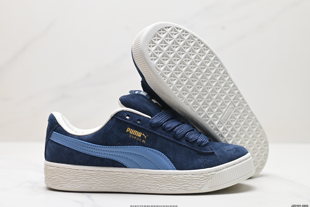 Puma Suede XL复古单品 彪马 防滑耐磨低帮德训板鞋 395205-17