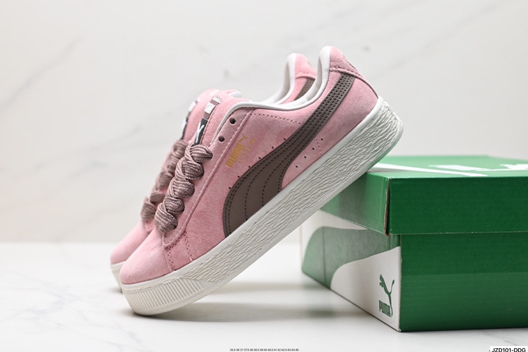 Puma Suede XL复古单品 彪马 防滑耐磨低帮德训板鞋 395777-01