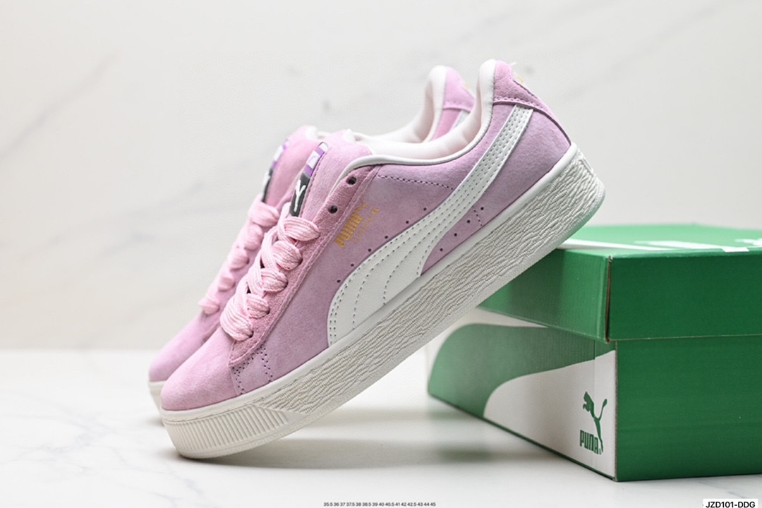 Puma Suede XL复古单品 彪马 防滑耐磨低帮德训板鞋 395777-01