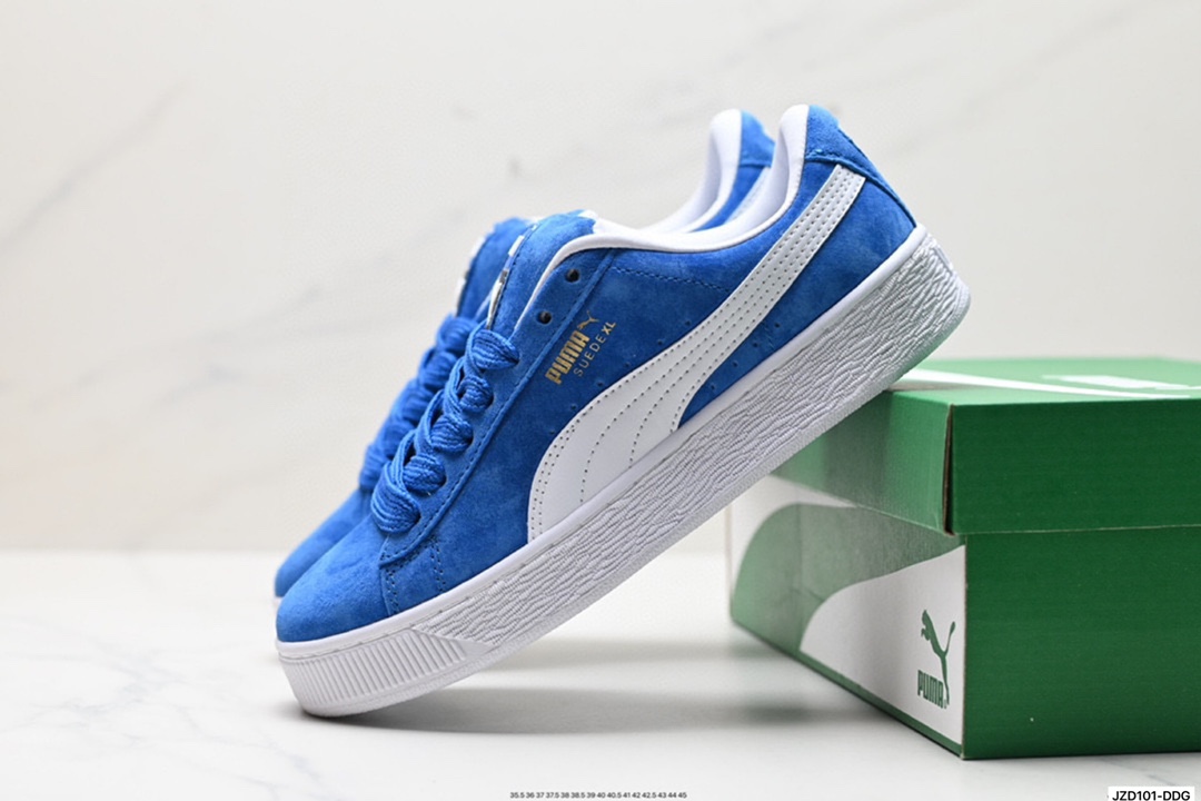 Puma Suede XL复古单品 彪马 防滑耐磨低帮德训板鞋 395777-01