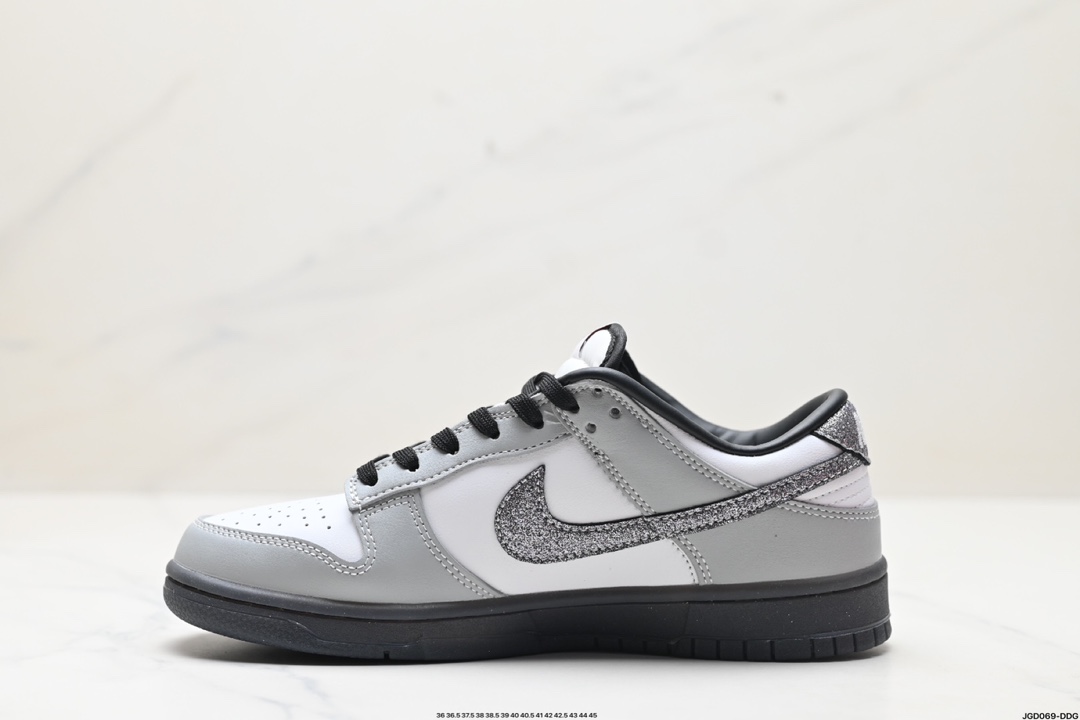 耐克NIKE DUNK LOW 扣篮系列 解构抽绳复古低帮休闲运动滑板板鞋 HQ3462-191