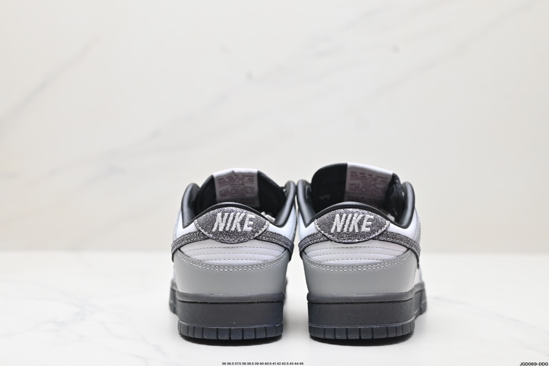 耐克NIKE DUNK LOW 扣篮系列 解构抽绳复古低帮休闲运动滑板板鞋 HQ3462-191