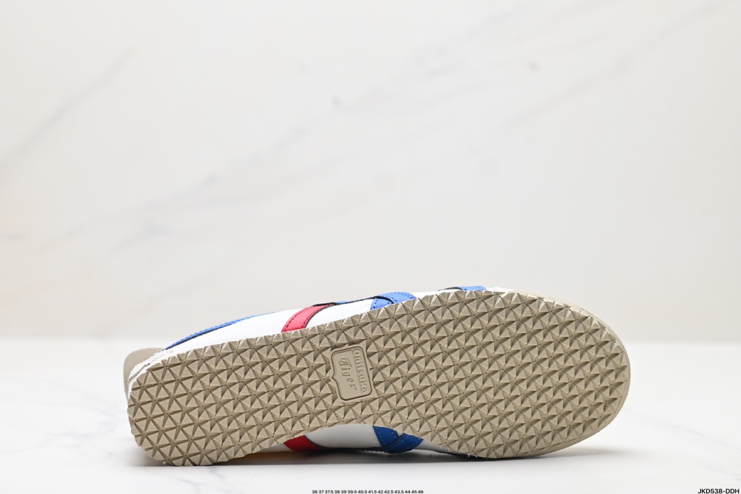 Onitsuka Tiger鬼冢虎 Mexico 66 Slip-on 一脚蹬低帮夏季透气运动休闲鞋 1183A360-121