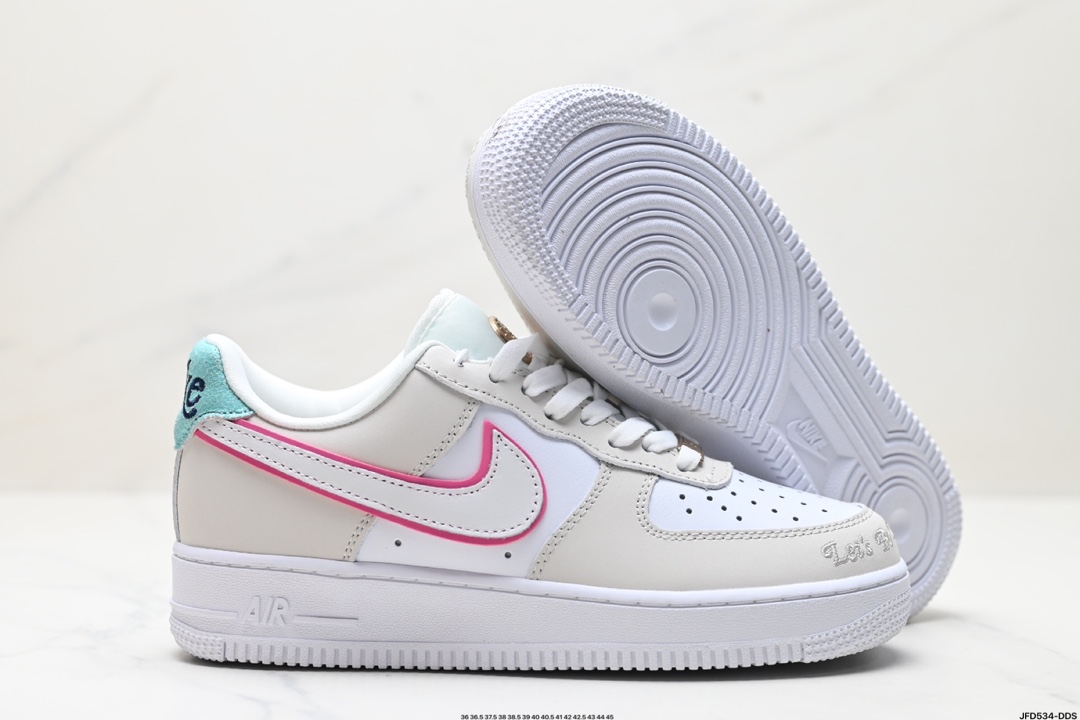 耐克Nike AIR FORCE 1‘07 空军一号低帮百搭休闲运动板鞋 HM3694-011