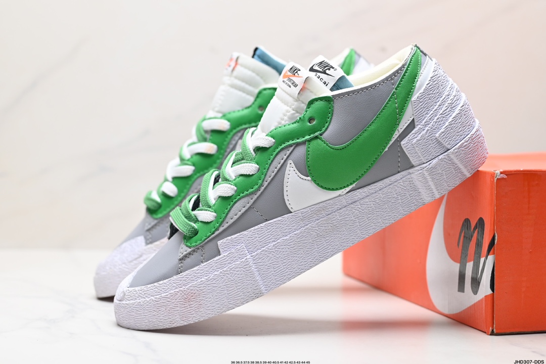 Sacai x Nike Blazer Mid 经典百搭中帮开拓者休闲运动板鞋 BV0072-100