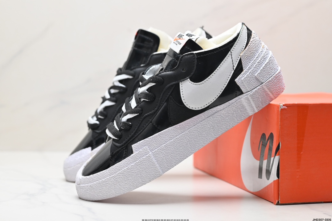 Sacai x Nike Blazer Mid 经典百搭中帮开拓者休闲运动板鞋 BV0072-100