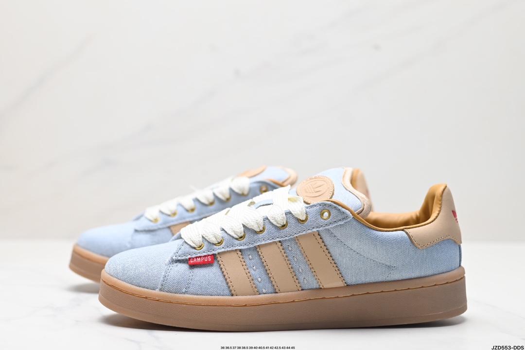 Adidas Originals Campus 00s 学院系列 面包风经典复古低帮百搭休闲运动板鞋 IH3283