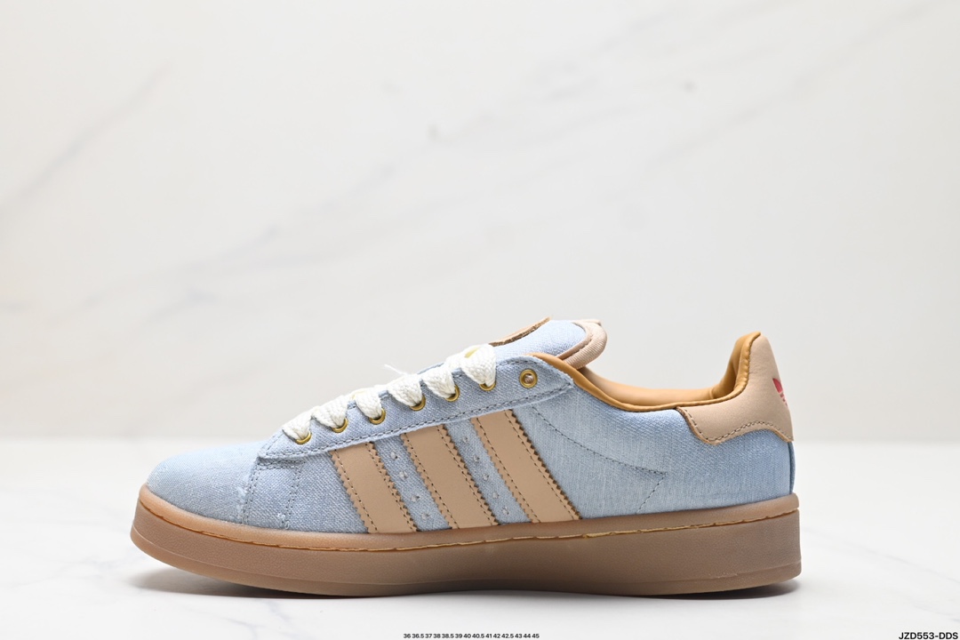 Adidas Originals Campus 00s 学院系列 面包风经典复古低帮百搭休闲运动板鞋 IH3283