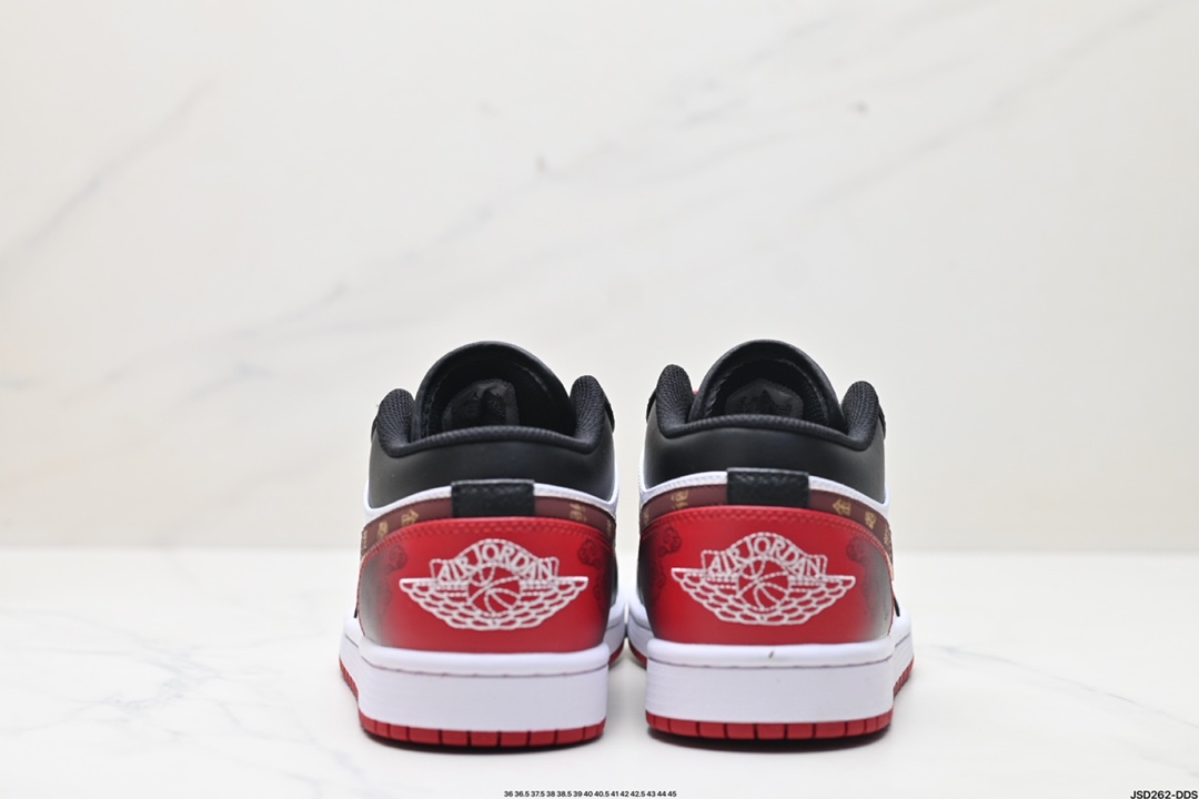 Nike Air Jordan 1 Low 天命人 黑神话悟空低帮复古篮球鞋男款 553558-161