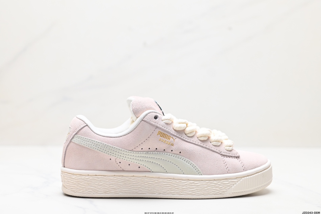 Puma Suede XL Rope复古单品 彪马 防滑耐磨低帮德训板鞋 398708-01