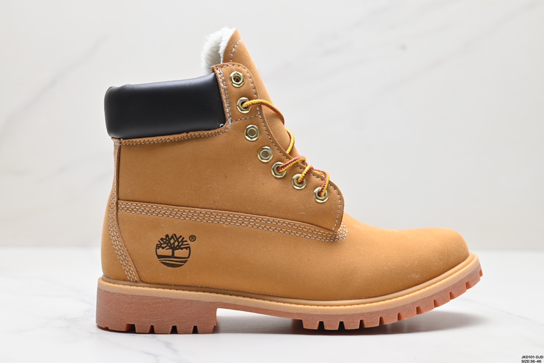 Timberland Stivali Martin Viola Giallo Cuoio genuino