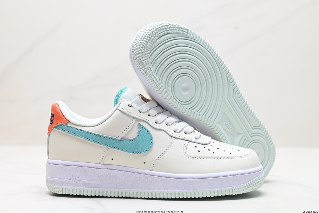 耐克Nike AIR FORCE 1‘07 空军一号低帮百搭休闲运动板鞋 HM3728-131