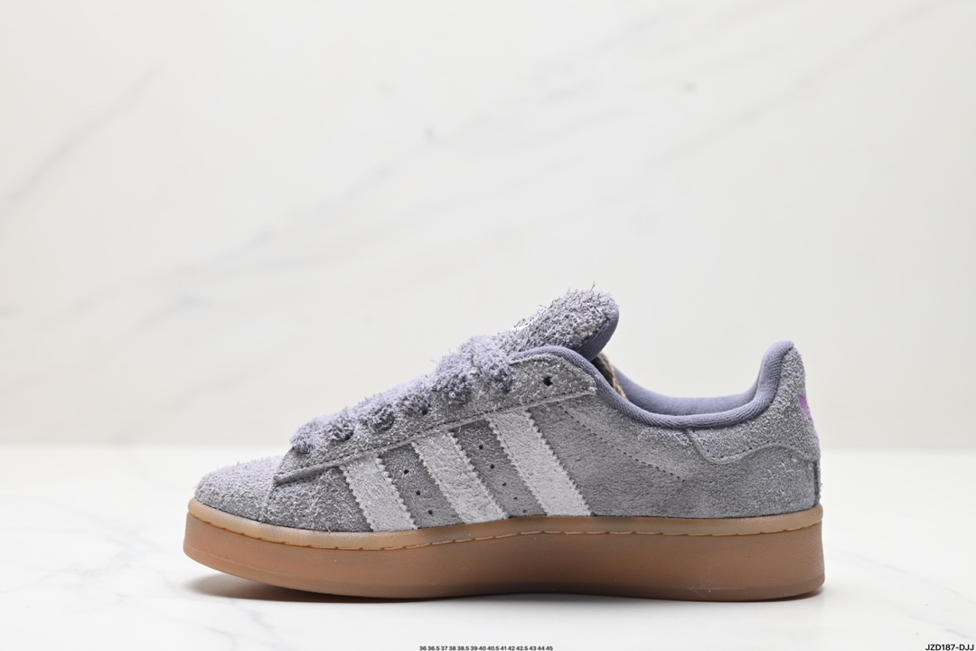 Adidas Originals Campus 00s 学院系列 面包风经典复古低帮百搭休闲运动板鞋 IG2118