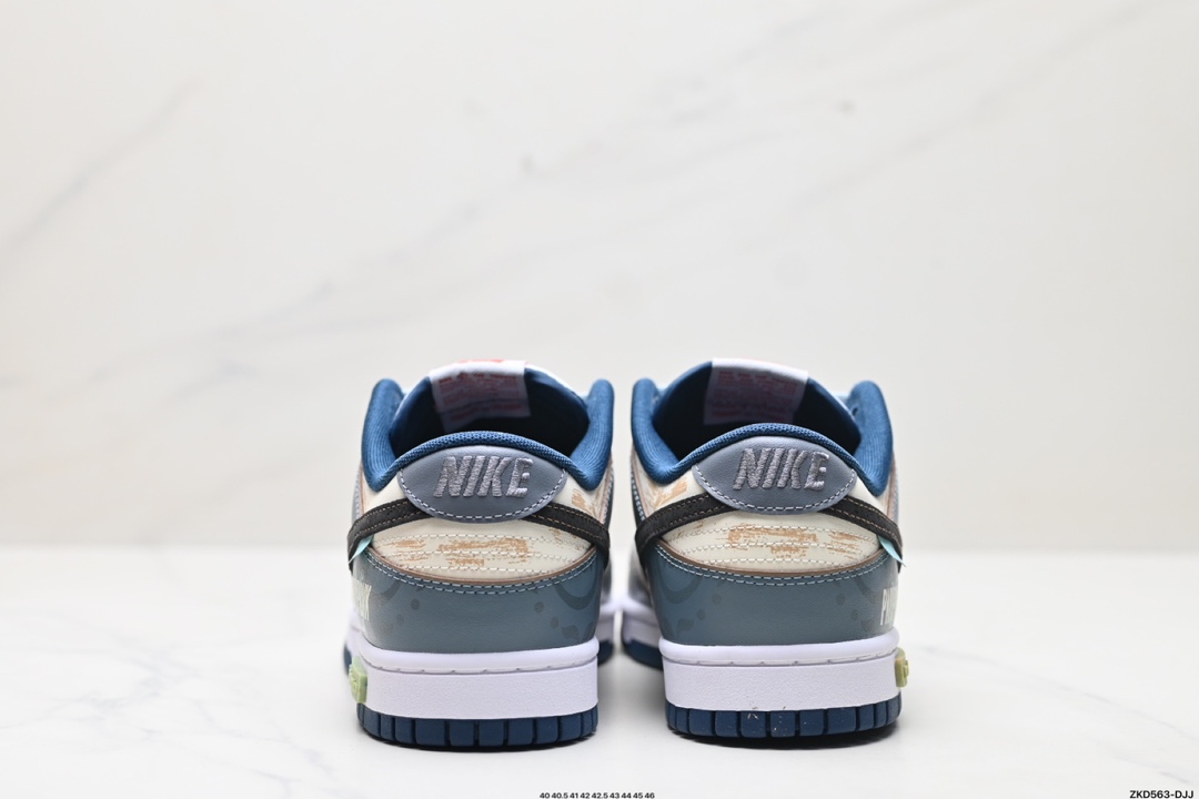 NK Dunk Low Retro “DIY高端定制” 低帮休闲运动板鞋 DD1391-400