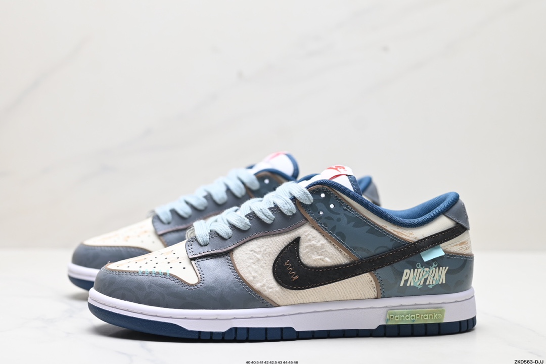 NK Dunk Low Retro “DIY高端定制” 低帮休闲运动板鞋 DD1391-400