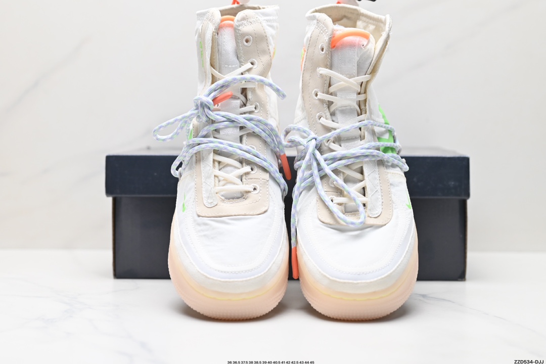 耐克NIKE Air Force 1 Hi Shell 空军一号防水机能高帮板鞋 bQ6096-002