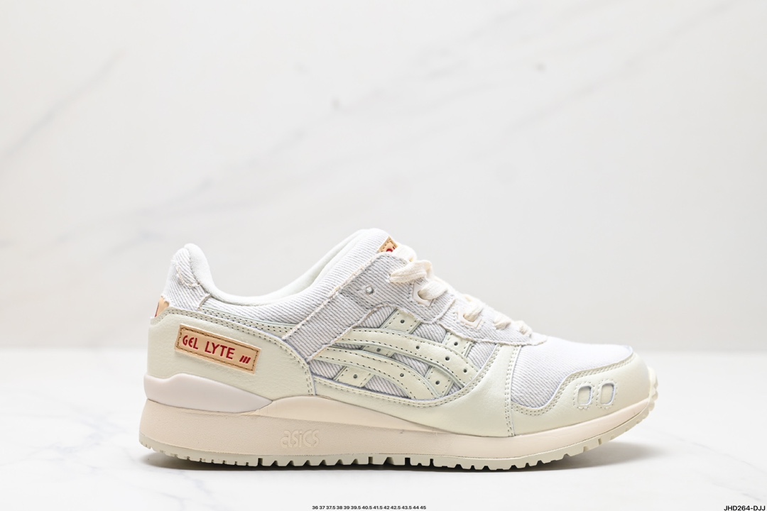 Asics Gel-Lyte III OG系列低帮经典复古休闲运动跑步鞋 1201A530-100