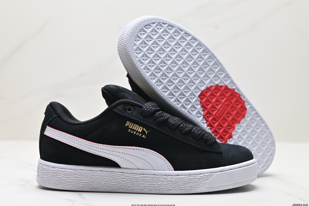 Puma Ferrari Suede XL复古单品 彪马 防滑耐磨低帮德训板鞋 380220-02