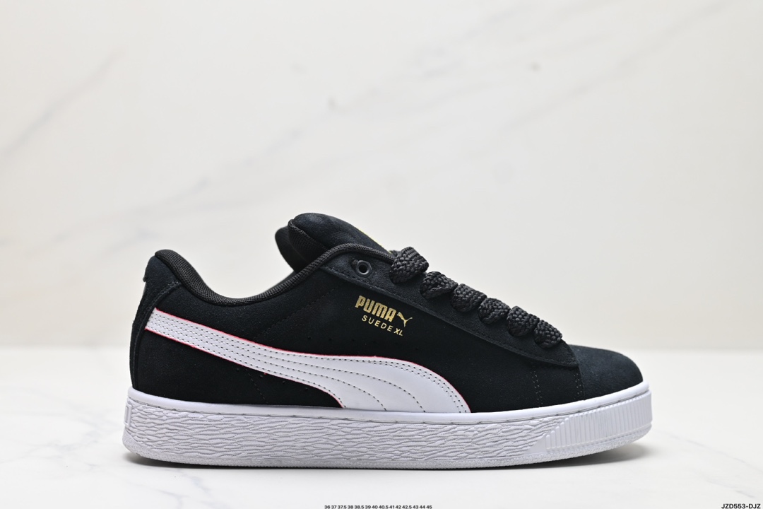 Puma Ferrari Suede XL复古单品 彪马 防滑耐磨低帮德训板鞋 380220-02