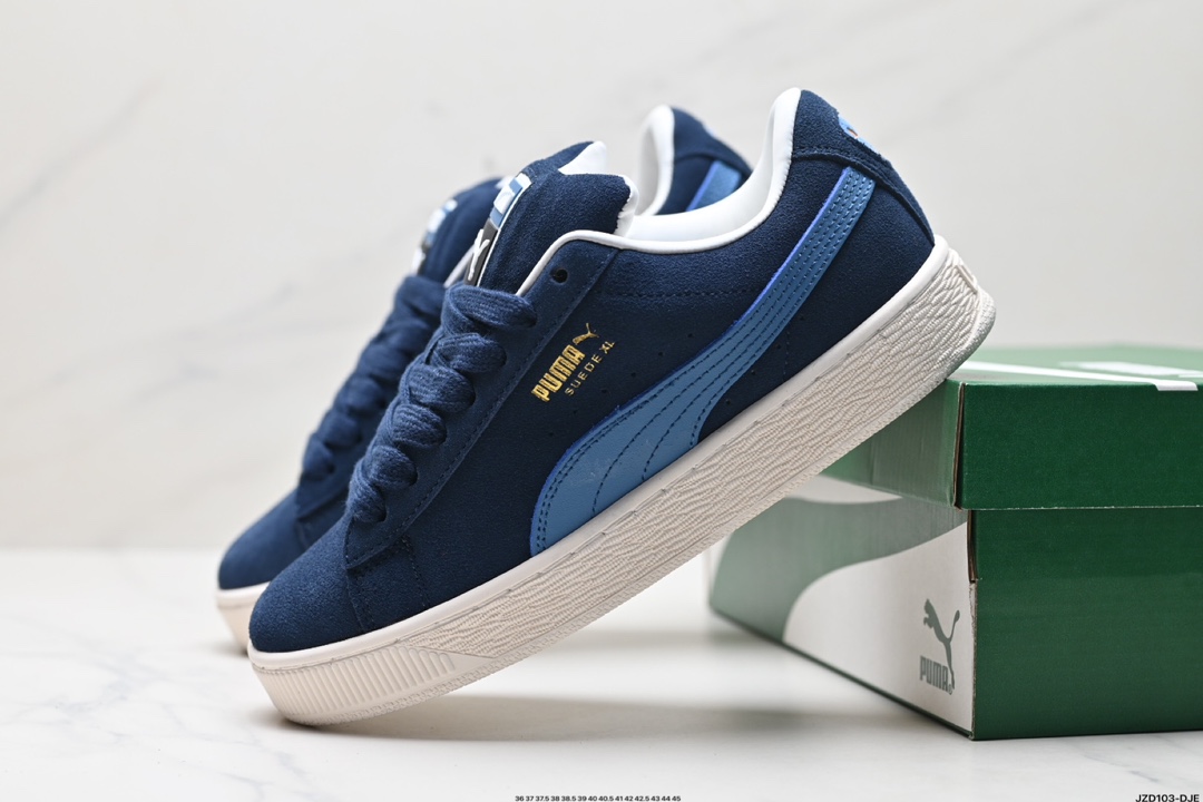 Puma Suede XL复古单品 彪马 防滑耐磨低帮德训板鞋 395205-17