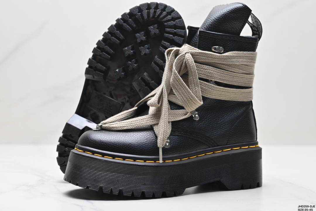 Rick Owens x Dr.Martens马丁 舒适休闲 马丁靴 27972001