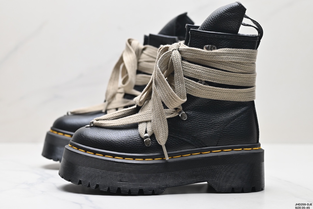 Rick Owens x Dr.Martens马丁 舒适休闲 马丁靴 27972001