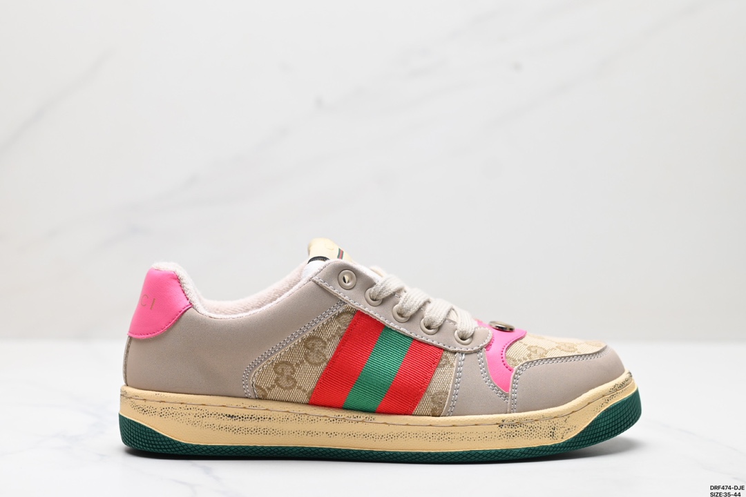 Gucci Nuovo
 Scarpe da Skate Scarpe Casual Mirror copia il lusso
 Top bassi