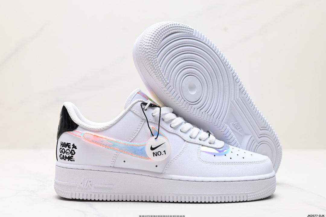 耐克Nike AIR FORCE 1‘07 空军一号低帮百搭休闲运动板鞋 DC0710-191