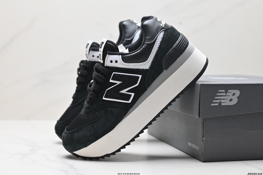 新百伦New Balance WL574 ZAA系列 材质细节鞋标处理满满 WL574ZQD