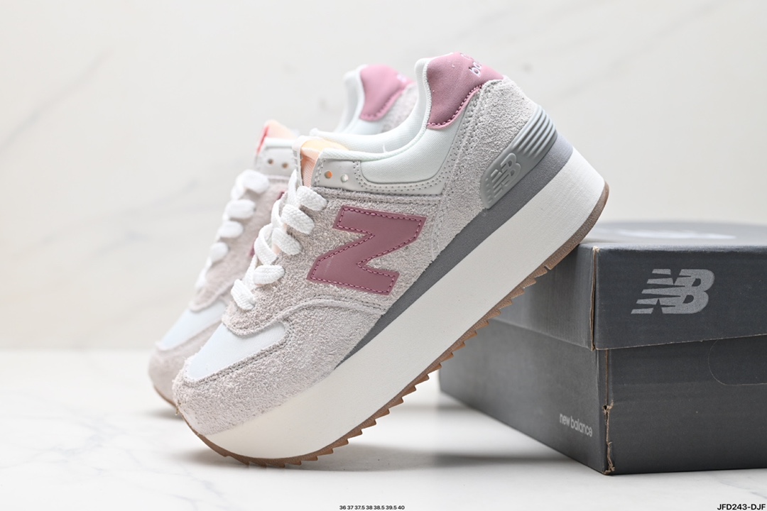 新百伦New Balance WL574 ZAA系列 材质细节鞋标处理满满 WL574ZQD