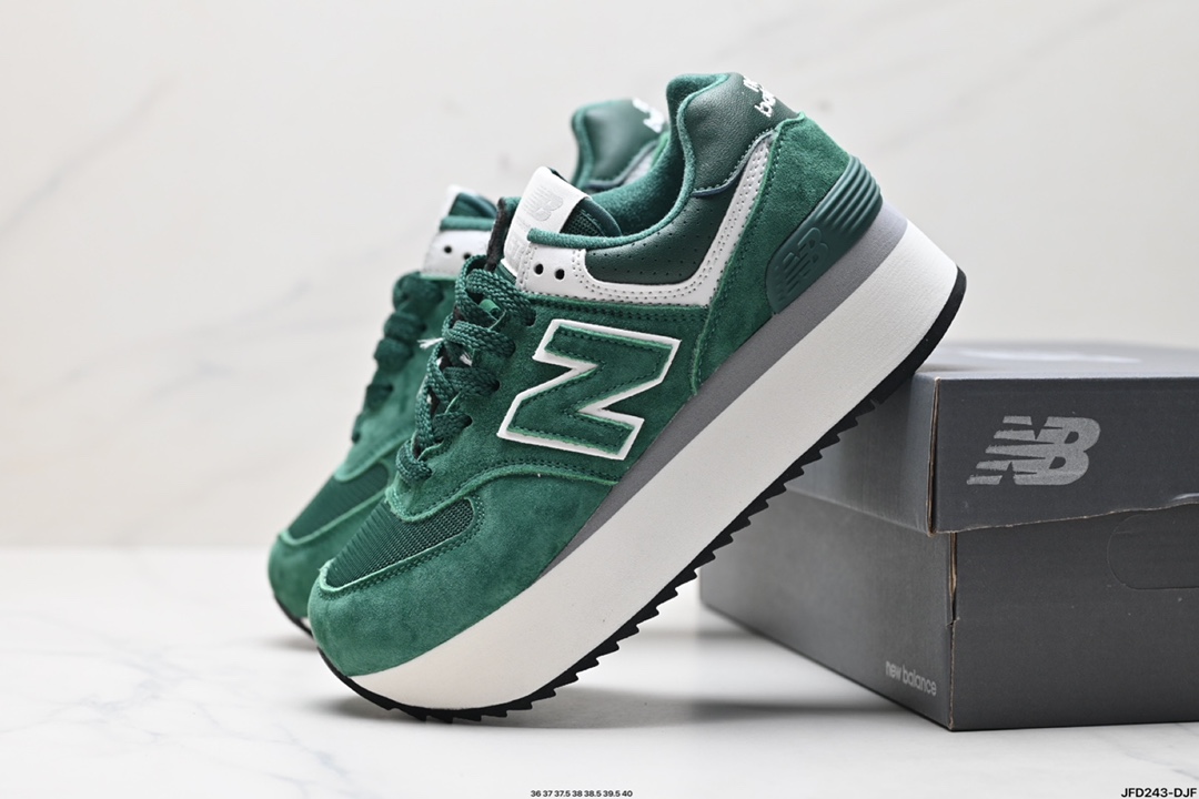 新百伦New Balance WL574 ZAA系列 材质细节鞋标处理满满 WL574ZQD