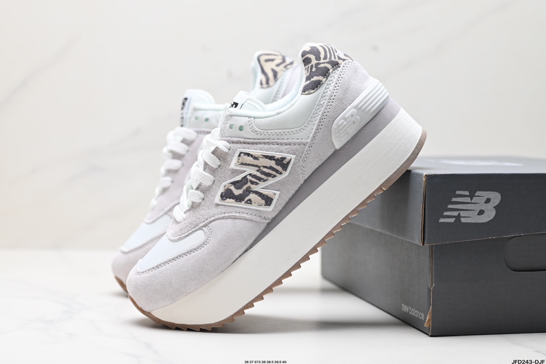 新百伦New Balance WL574 ZAA系列 材质细节鞋标处理满满 WL574ZQD