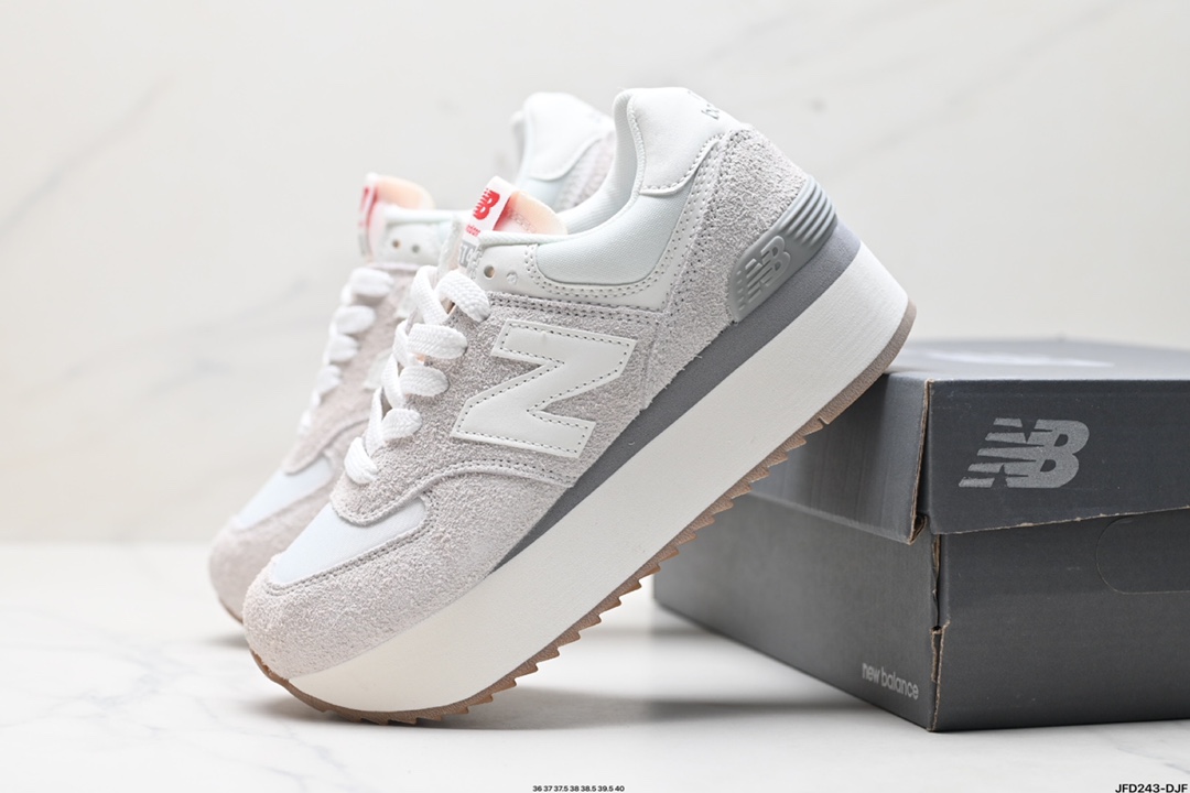 新百伦New Balance WL574 ZAA系列 材质细节鞋标处理满满 WL574ZQD