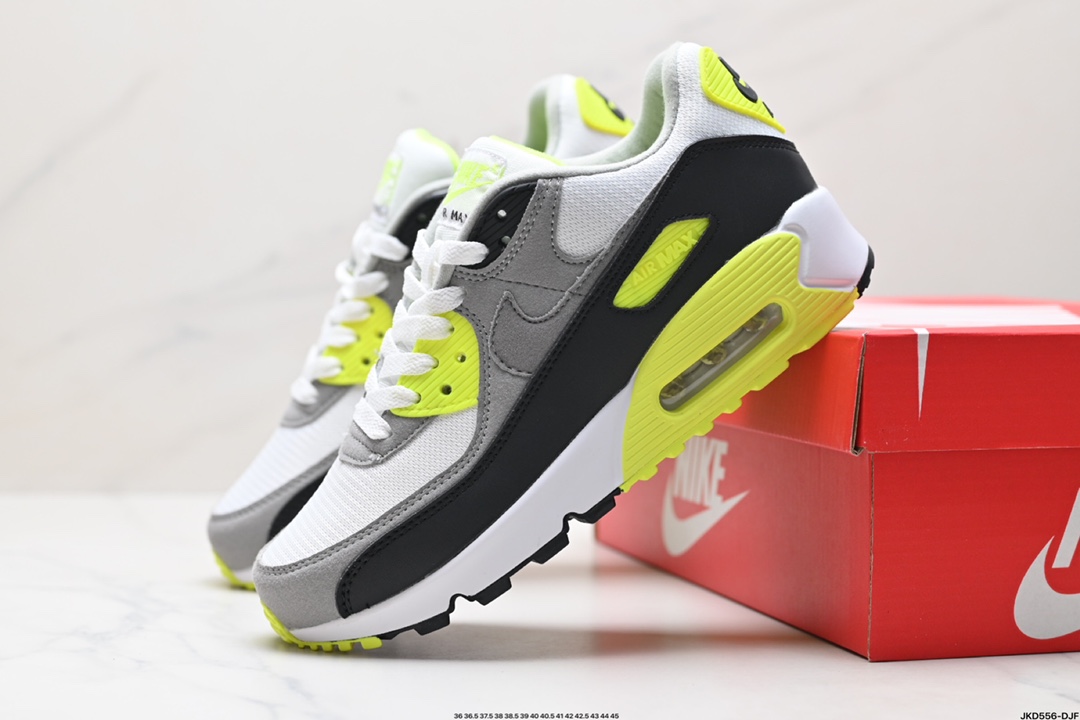 Nike Air Max 90初代系列低帮复古气垫百搭休闲运动慢跑鞋  DM0029-004