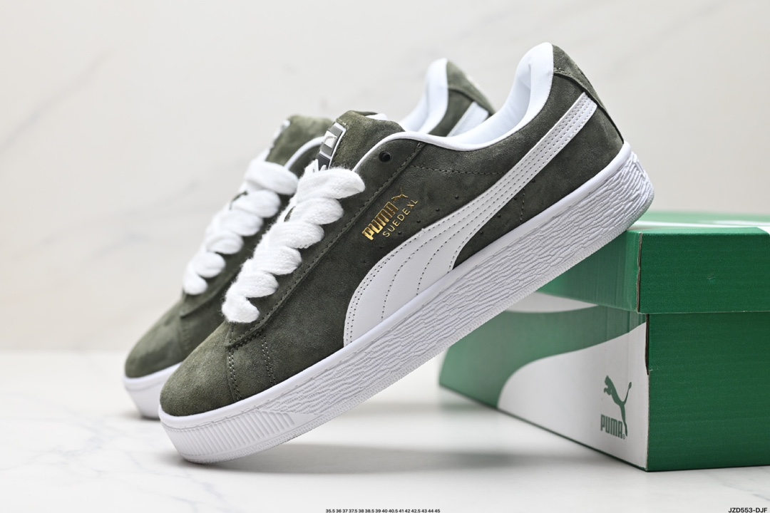 Puma Suede XL复古单品 彪马 防滑耐磨低帮德训板鞋  395205-13