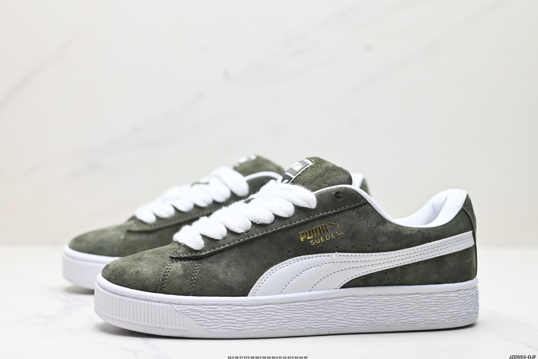 Puma Suede XL复古单品 彪马 防滑耐磨低帮德训板鞋  395205-13