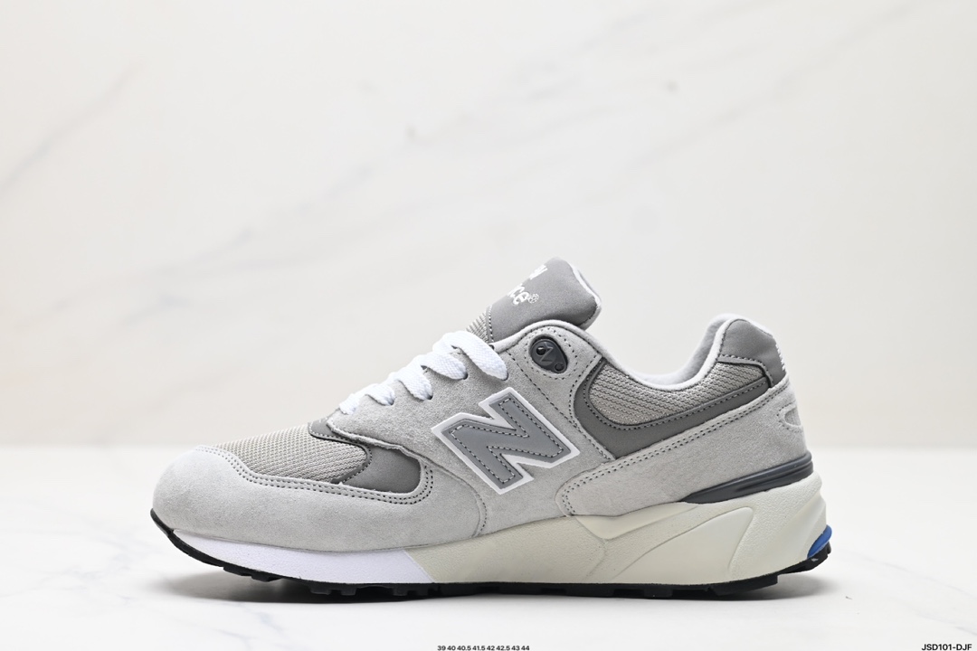 New Balance NB 999系列 新百伦圆头系带减震防滑透气低帮跑步鞋  ML999AD