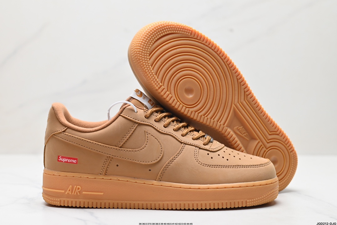 Supreme x Nike Air Force 1 Low Flax小麦  DN1555-200