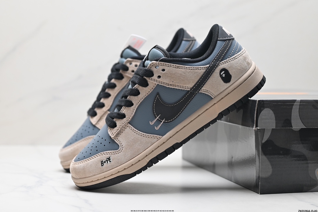 NK Dunk Low Retro “DIY高端定制” 低帮休闲运动板鞋  DQ1098-517