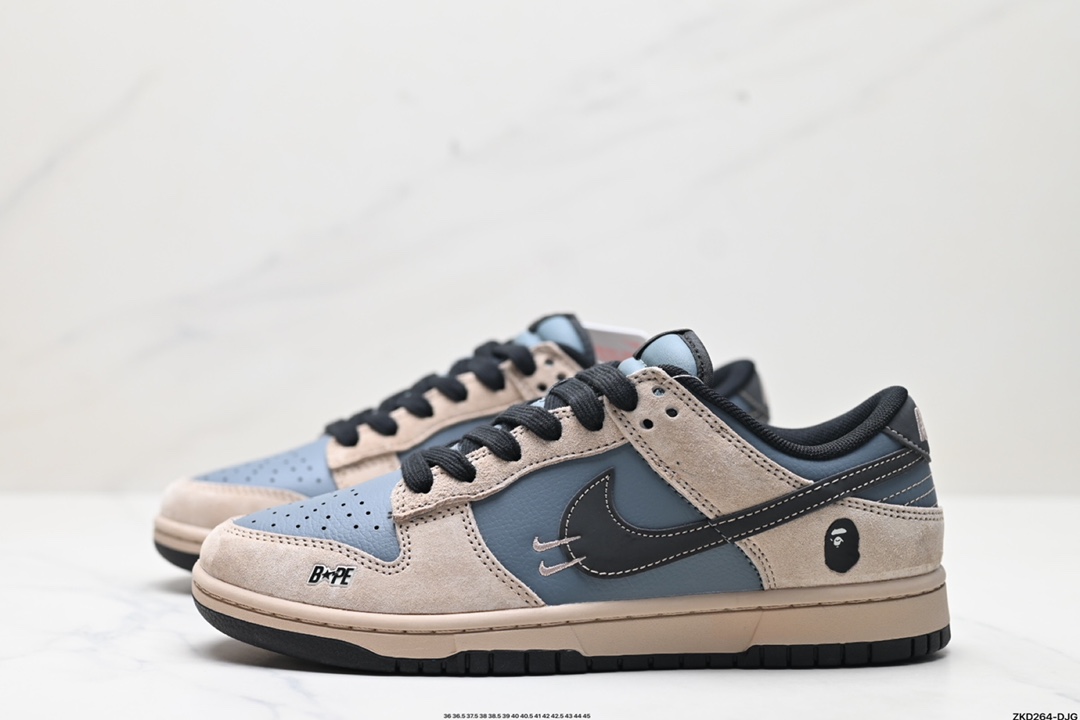 NK Dunk Low Retro “DIY高端定制” 低帮休闲运动板鞋  DQ1098-517