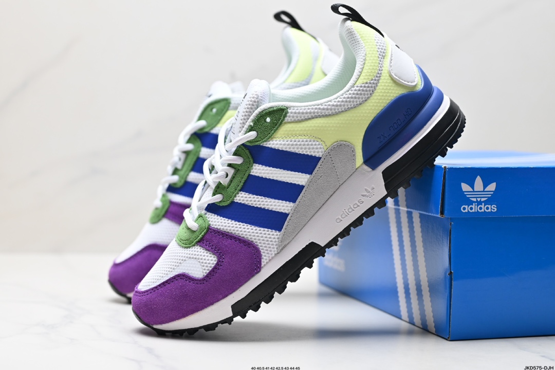 Adidas originals ZX 700 Hd 阿迪达斯 耐磨 低帮 跑步鞋  GX8942