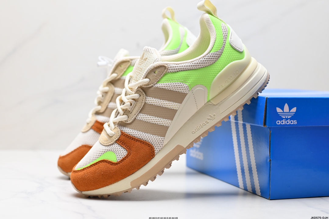 Adidas originals ZX 700 Hd 阿迪达斯 耐磨 低帮 跑步鞋  GX8942