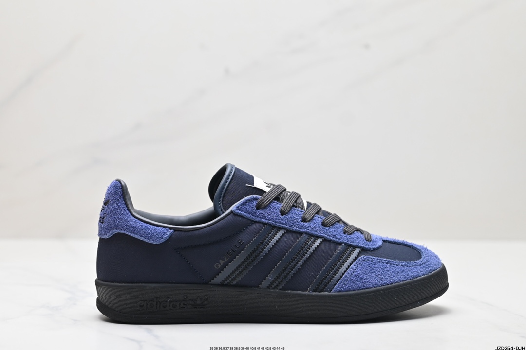 adidas Originals Gazelle INdoor 三叶草休闲防滑耐磨低帮板鞋  JP5701