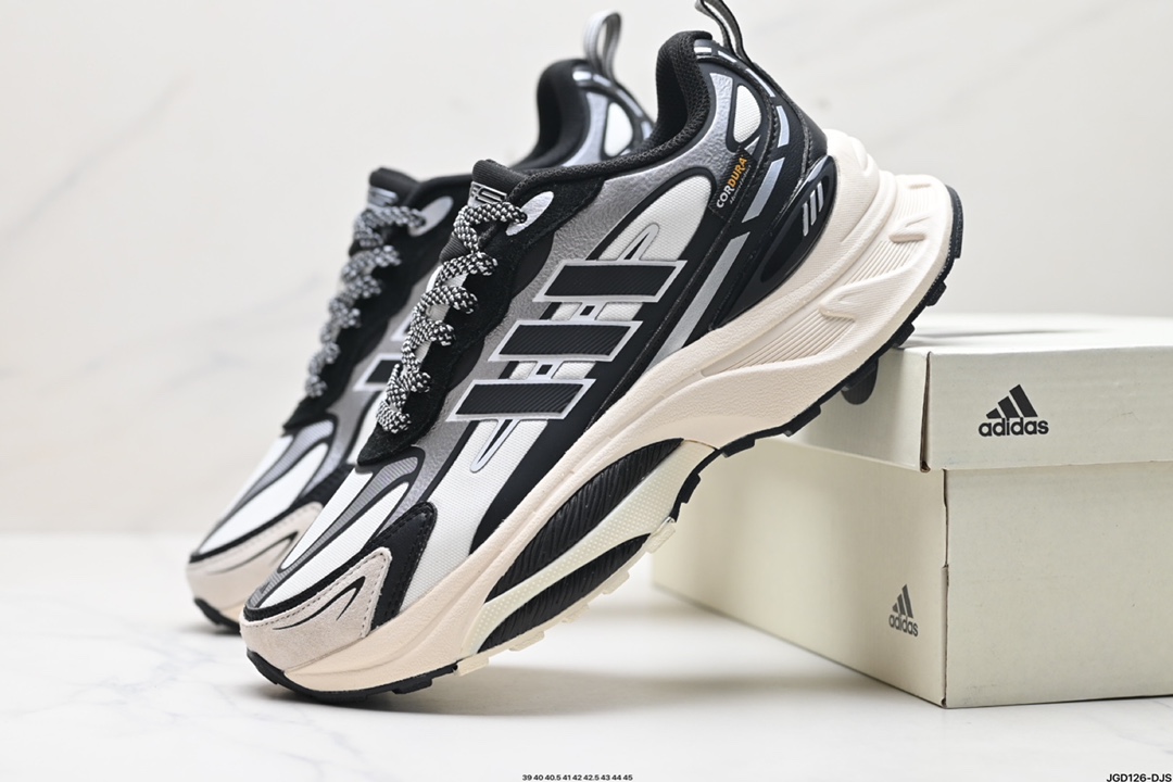 Adidas MTS Pro 舒适百搭防滑耐磨 低帮 厚底跑步鞋  lH6341