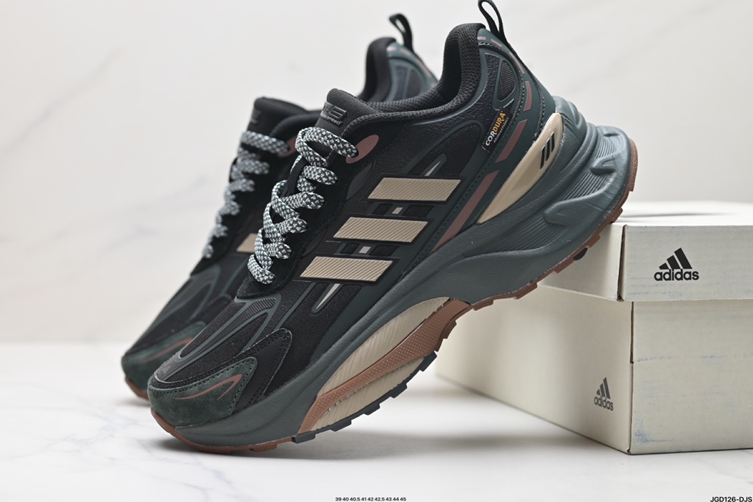 Adidas MTS Pro 舒适百搭防滑耐磨 低帮 厚底跑步鞋  lH6341