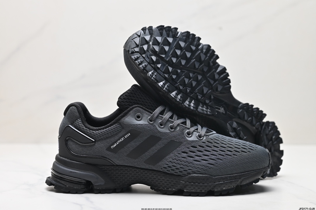 Adidas Sports life shoes 阿迪达斯 织物减震防滑耐磨透气 低帮跑步鞋  BW0105