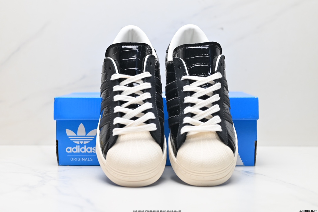 阿迪达斯Adidas三叶草 Originals SSTR N 2024 贝壳头系列低帮经典百搭休闲运动板鞋  B34070