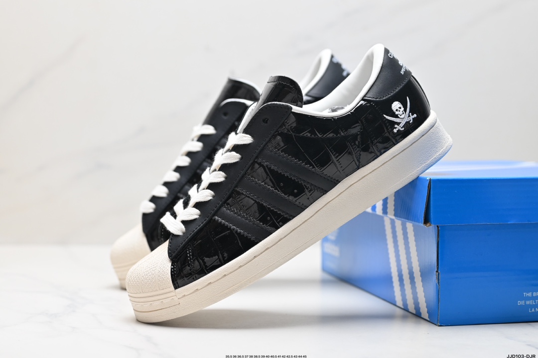 阿迪达斯Adidas三叶草 Originals SSTR N 2024 贝壳头系列低帮经典百搭休闲运动板鞋  B34070