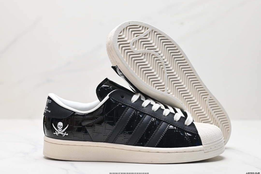 阿迪达斯Adidas三叶草 Originals SSTR N 2024 贝壳头系列低帮经典百搭休闲运动板鞋  B34070