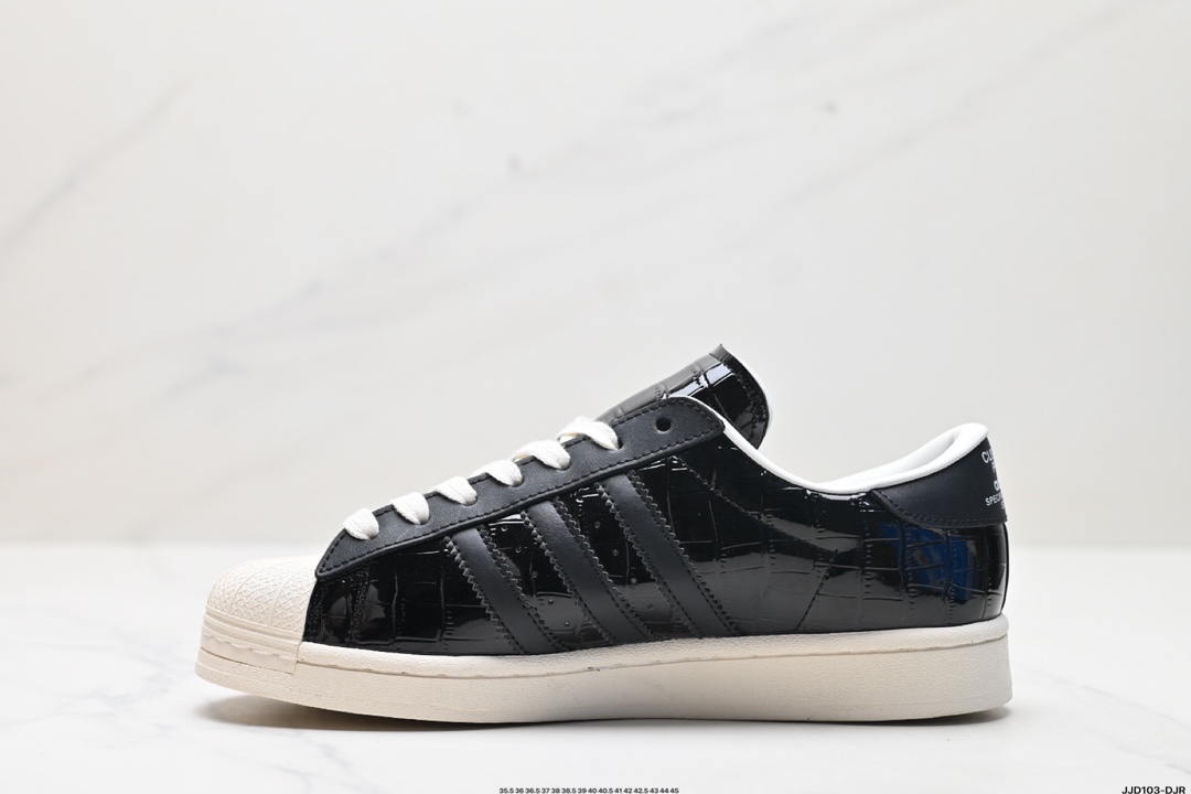 阿迪达斯Adidas三叶草 Originals SSTR N 2024 贝壳头系列低帮经典百搭休闲运动板鞋  B34070